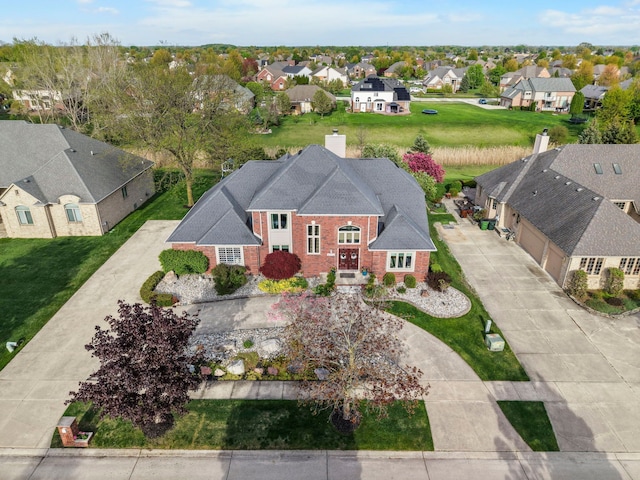 47352 Dove Ct, Shelby Twp, MI 48315 - aerial perspective of suburban area