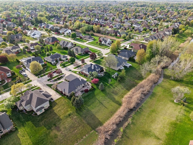 47352 Dove Ct, Shelby Twp, MI 48315 - aerial overview of property's location with nearby suburban area