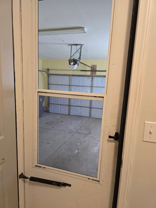 view of doorway