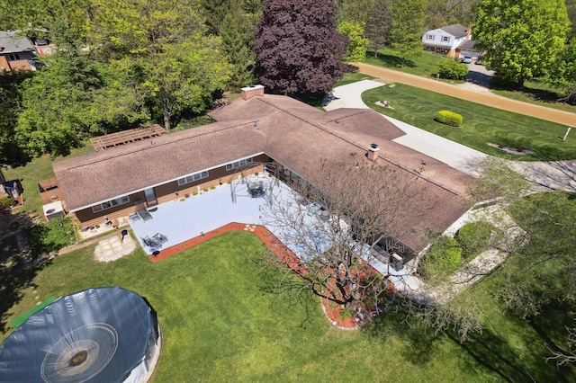 7317 Bircklan Dr, Canton, MI 48187 - bird's eye view