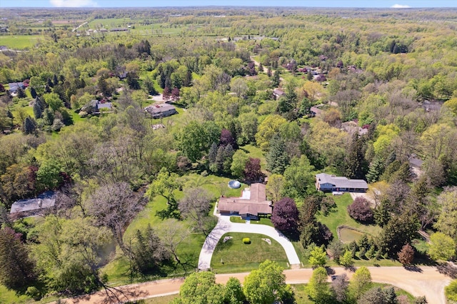 7317 Bircklan Dr, Canton, MI 48187 - view of property location with a heavily wooded area