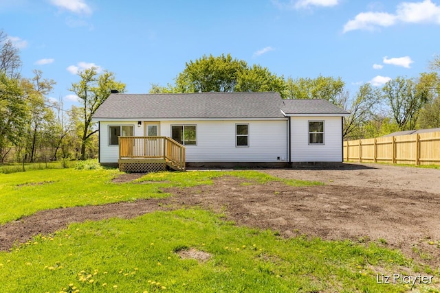 311 W Fenwick Rd, Fenwick, MI 48834 - view of single story home