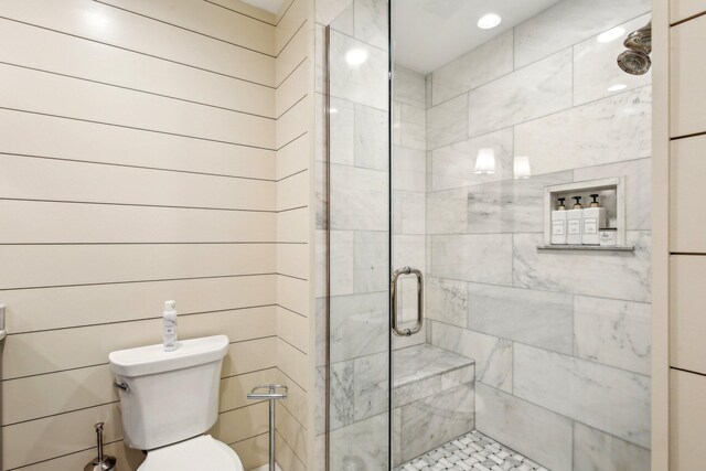 141 Paton Way, Romeo, MI 48065 - full bath featuring a shower stall and toilet