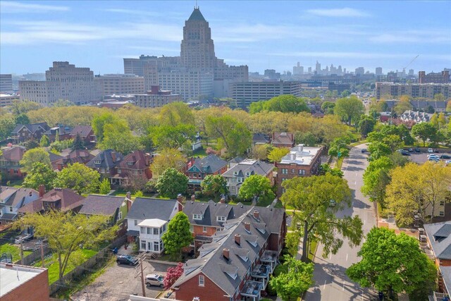 bird's eye view of a view of skyline