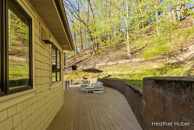 401 Stickney Ridge Rd, Grand Haven, MI 49417 - view of wooden deck