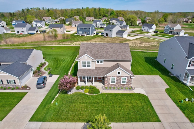 7051 Wildflower, Grand Blanc, MI 48439 - aerial view of residential area