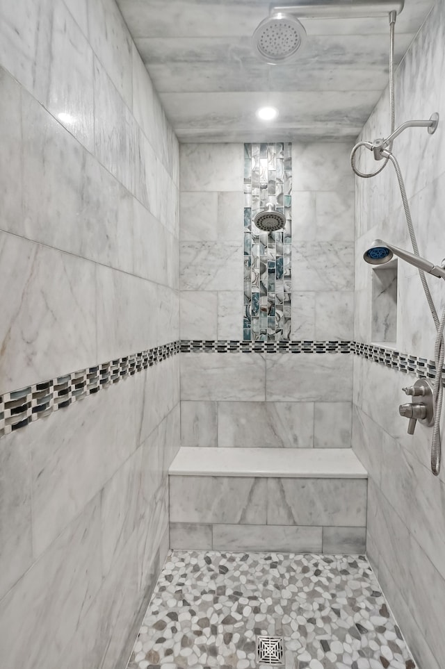 1699 Brentwood Dr, Wixom, MI 48393 - full bathroom with tiled shower