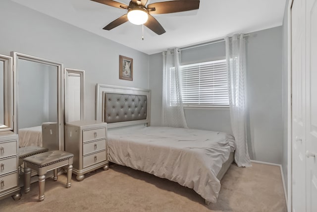 1699 Brentwood Dr, Wixom, MI 48393 - bedroom featuring carpet floors and ceiling fan