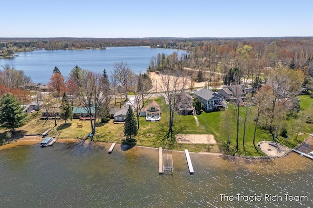 7964 W Royal Rd, Stanwood, MI 49346 - bird's eye view of a large body of water