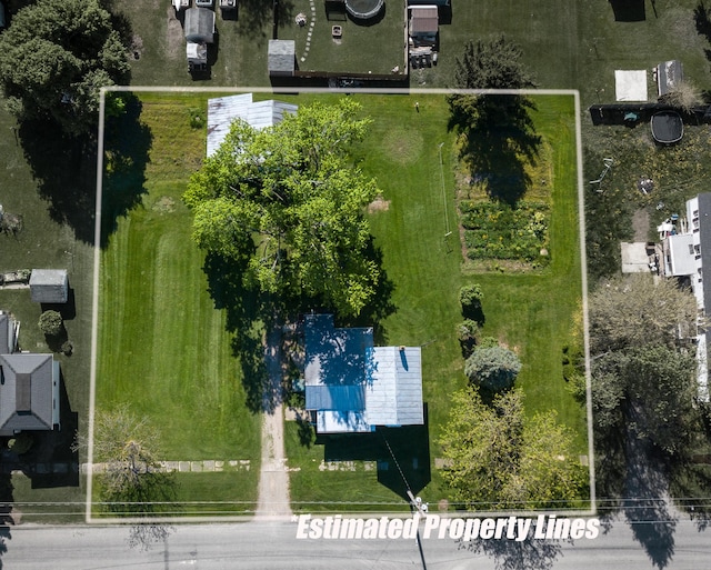 120 S Mackinaw St, Waldron, MI 49288 - view of property location with property parcel outlined