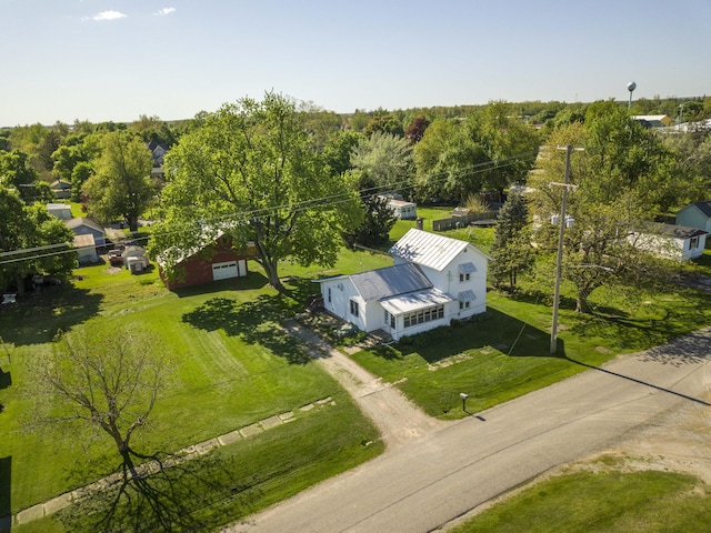 120 S Mackinaw St, Waldron, MI 49288 - aerial view of property and surrounding area