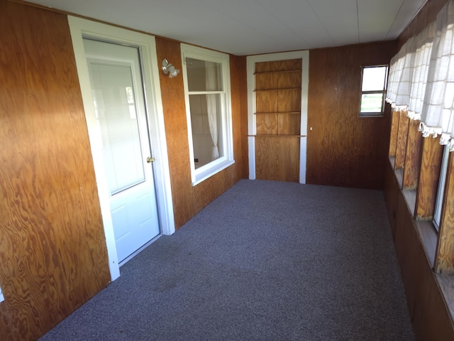 120 S Mackinaw St, Waldron, MI 49288 - view of unfurnished sunroom