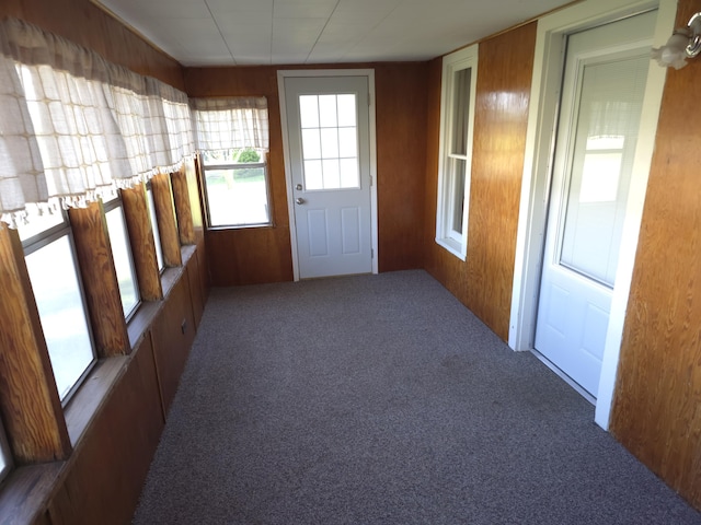 120 S Mackinaw St, Waldron, MI 49288 - view of unfurnished sunroom