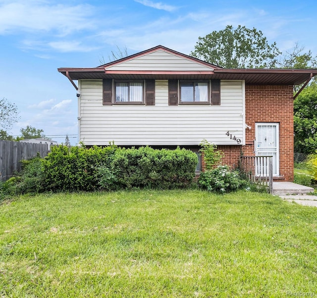 4149 Harriet St, Inkster, MI 48141 - view of front facade with brick siding