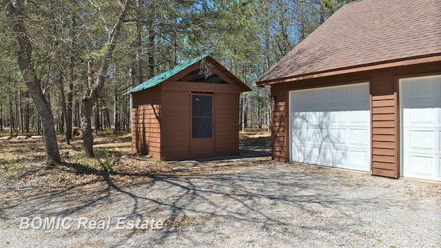 940 Wood River Rd, Grayling, MI 49738 - view of garage