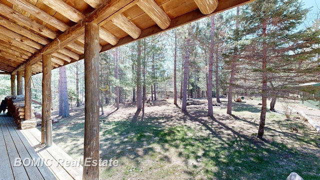 940 Wood River Rd, Grayling, MI 49738 - view of yard