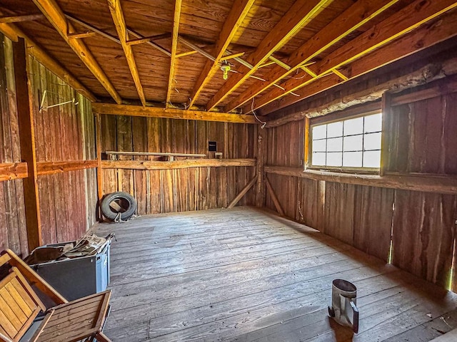 view of storage