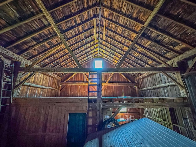 view of stable