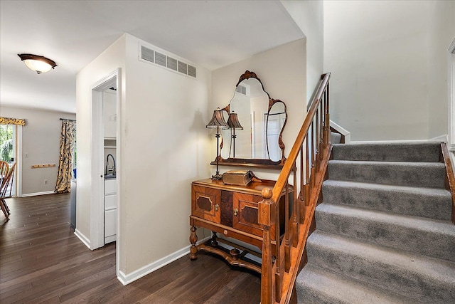 25455 Buckminster Dr, Novi, MI 48375 - stairs featuring wood finished floors and baseboards