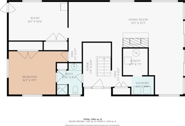 floor plan / room layout