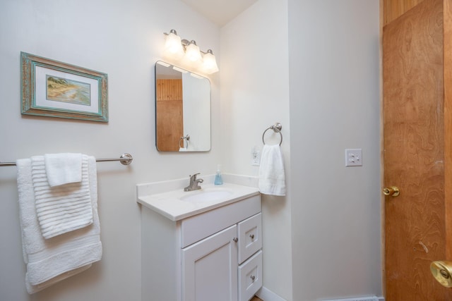 10401 N Chippewa Dr, Evart, MI 49631 - bathroom with vanity