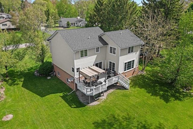 3645 Sandbar Dr, Commerce Twp, MI 48382 - view of subject property featuring a tree filled landscape