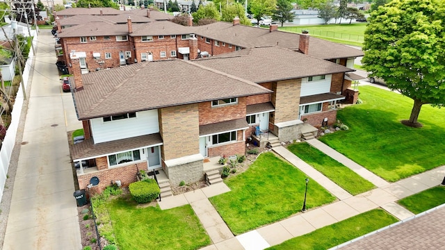 9917 Middlebelt Rd, Livonia, MI 48150 - aerial view of property and surrounding area