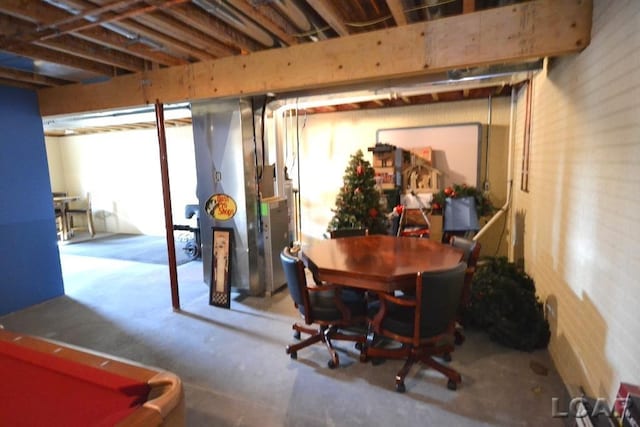 1872 Allan St, Adrian, MI 49221 - below grade area featuring healthy amount of natural light