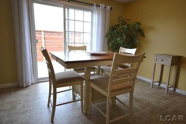 1872 Allan St, Adrian, MI 49221 - dining area with baseboards
