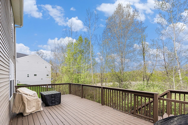 754 Autumn Valley Dr, Ortonville, MI 48462 - view of deck