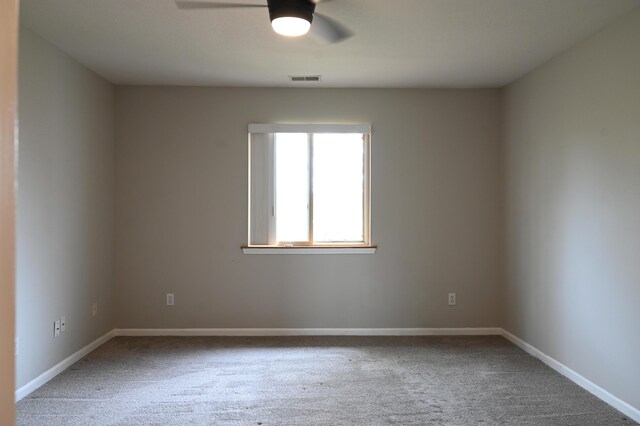 45762 Prairiegrass Ct Unit 7, Michigan, MI 48111 - carpeted empty room featuring a ceiling fan and baseboards