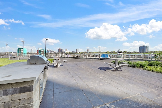 300 Riverfront Dr Unit 300/4C, Detroit, MI 48226 - view of patio / terrace