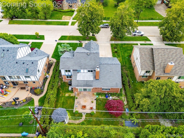 441 Parkview Dr, Detroit, MI 48214 - aerial view of residential area
