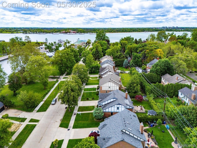 441 Parkview Dr, Detroit, MI 48214 - aerial view of a nearby body of water