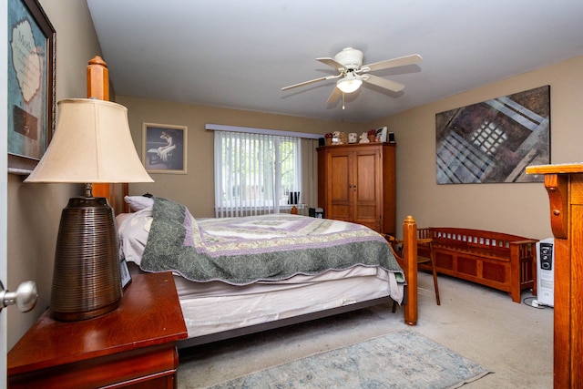 2761 Tomahawk Dr, Waterford, MI 48328 - bedroom with carpet floors and ceiling fan