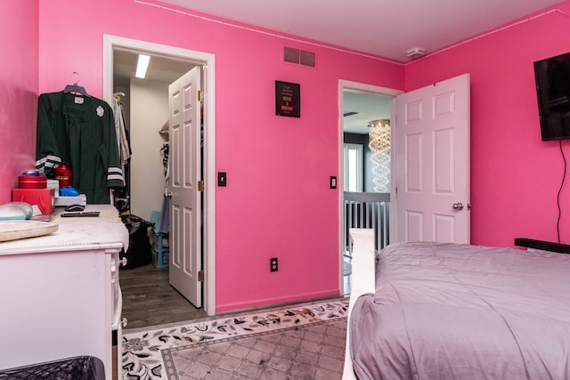 2761 Tomahawk Dr, Waterford, MI 48328 - bedroom with wood finished floors