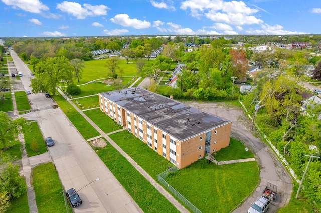 18250 Weaver St, Detroit, MI 48228 - drone / aerial view of a tree filled landscape
