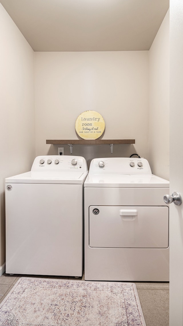 3242 Hill Hollow Ln, Howell, MI 48855 - washroom with separate washer and dryer