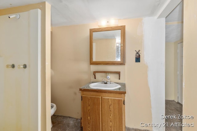 771 Sunny Trl, Greenville, MI 48838 - bathroom featuring vanity and toilet