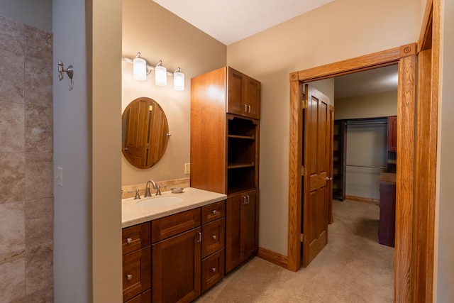 full bath with vanity
