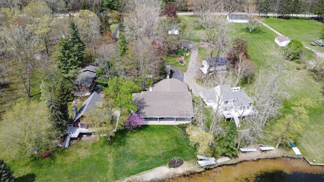 aerial overview of property's location