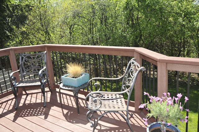 view of deck