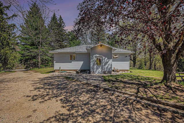 3771 E Loop Rd, Hesperia, MI 49421 - view of garage