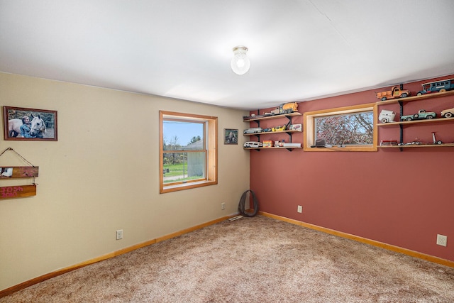 3771 E Loop Rd, Hesperia, MI 49421 - empty room featuring carpet flooring and baseboards