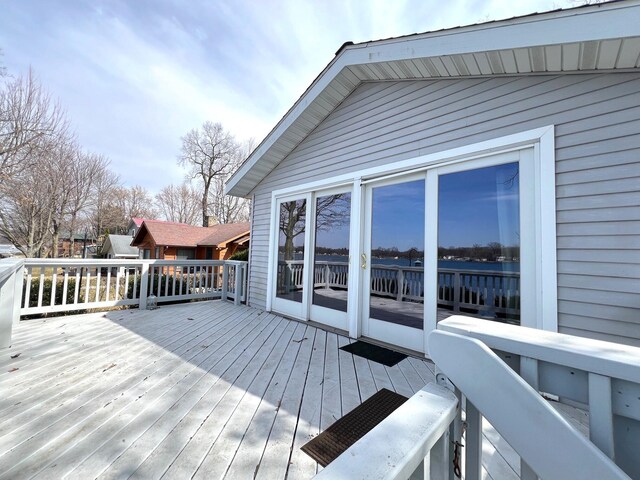 63568 Zabel Shores Rd, Sturgis, MI 49091 - view of wooden deck