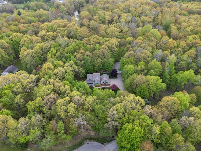 3135 Walnut Hls, Leonard, MI 48367 - aerial overview of property's location with a heavily wooded area