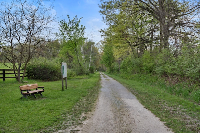 3135 Walnut Hls, Leonard, MI 48367 - view of dirt / gravel road