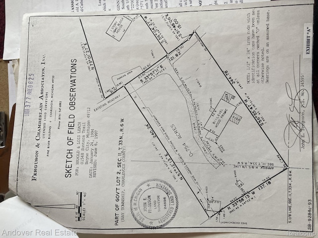 1548 Sunterra Trl, Boyne City, MI 49712 - survey map / technical document