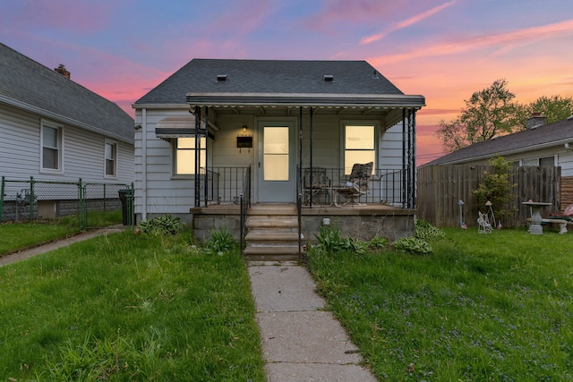 17041 Henry St, Melvindale, MI 48122 - view of front of property featuring covered porch and a shingled roof
