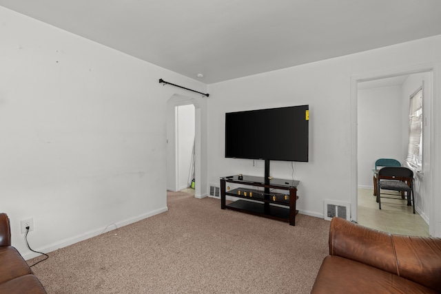 17041 Henry St, Melvindale, MI 48122 - carpeted living area with baseboards
